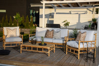 CANE Fauteuils natuur/lichtgrijs