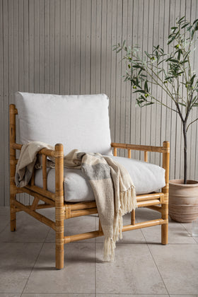 Rotan fauteuil 