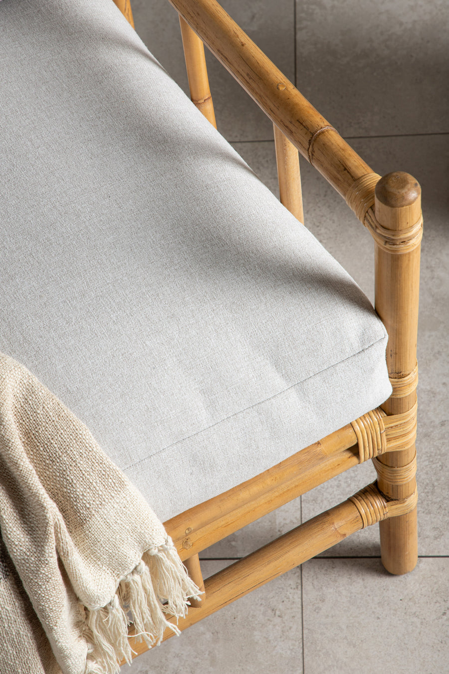 Rotan fauteuil 