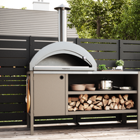 Pizzaiolo met + accessoires + Umami module 3, beige / roestvrij staal