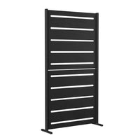 RAMA inkijkbescherming 1 sectie hoog, zwart, L80 x D30 x H153 cm