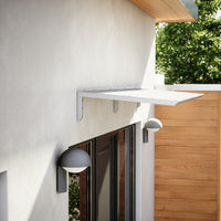 MODERN entree mat, L260 x D85 x H27,5 cm, grijs