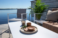 BREAK Bankstel wit/grijs