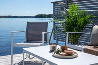 BREAK Bankstel wit/grijs