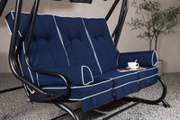 Hanna kussens voor hangmat - blauw