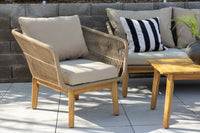 Chania zithoek met salontafel