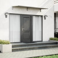 MODERN entree mat, L260 x D85 x H27,5 cm, grijs