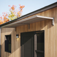 MODERN entree mat, L260 x D85 x H27,5 cm, grijs