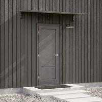 MODERN entre-deurmat, L200 x D85 x H27,5 cm, zwart
