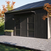 MODERN entre-deurmat, L390 x D85 x H27,5 cm, zwart