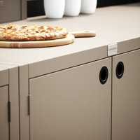 UMAMI buitenkeukenpakket, spoelmodule, module 1 en module 2, beige