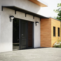 MODERN entrepot, L400 x D85 x H27,5 cm, zwart