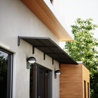 MODERN entrepot, L400 x D85 x H27,5 cm, zwart