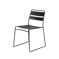 Lina eetstoel 2-pack - zwart