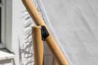 Cane lounge stoel (Opvouwbaar)