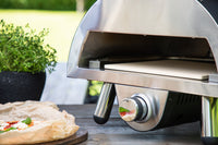 Sentosa pizzaoven gas - zwart