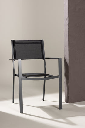 Copacabana eetstoel 2-pack (stapelbaar)