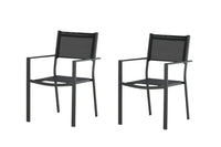 Copacabana eetkamerstoel 2-pack (stapelbaar) 