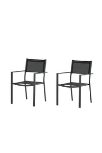 Copacabana eetkamerstoel 2-pack (stapelbaar) 