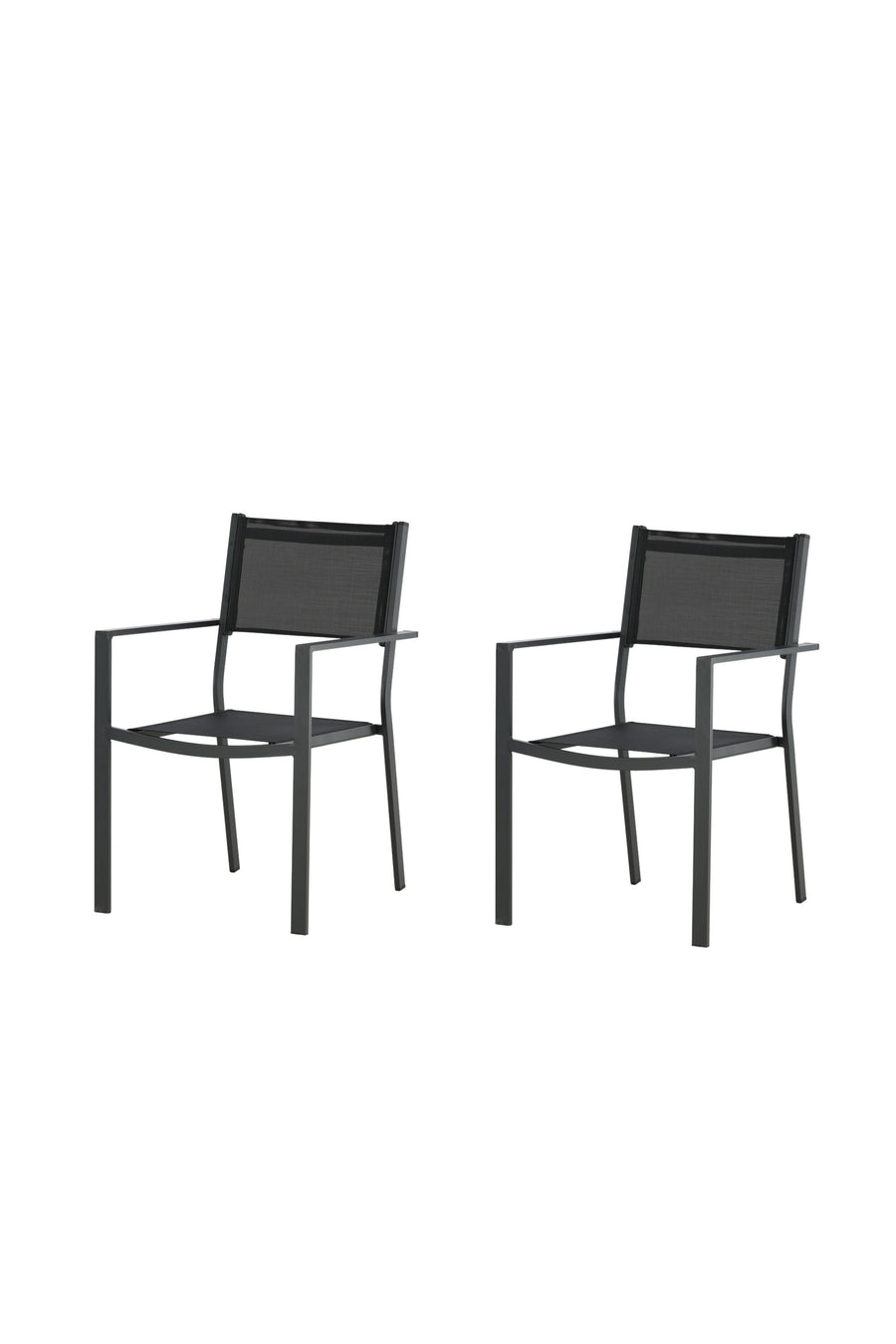 Copacabana eetkamerstoel 2-pack (stapelbaar) 