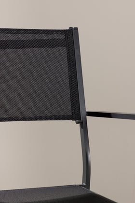 Copacabana eetstoel 2-pack (stapelbaar)