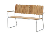 Holmsund zitbank - hout / zink