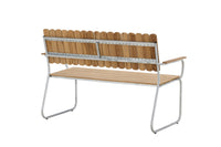 Holmsund zitbank - hout / zink
