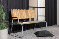 Holmsund zitbank - hout / zink