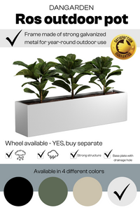 ROS buitenpotten 2-pack