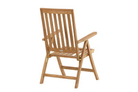 Kenya eetstoel opvouwbaar - teak