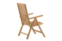 Kenya eetstoel opvouwbaar - teak