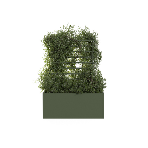 Buitenpotten in verschillende kleuren