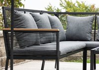 DALLAS hoekgroep met salontafel