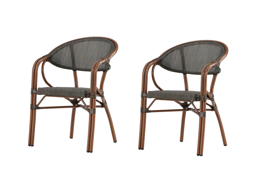 Vila Cafestoelen 2-pack 