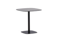 Milano cafétafel metaal - zwart mat / rond ø70