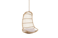 Pulau hangstoel rotan natuur / beige