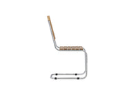 Holmsund eetstoel - zink - / teak