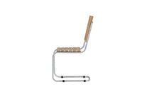 Holmsund eetstoel - zink - / teak