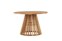 Lumpur eettafel ø120*75 - teaklook