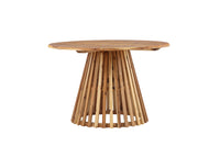 Lumpur eettafel ø120*75 - teaklook