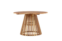 Lumpur eettafel ø120*75 - teaklook