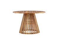 Lumpur eettafel ø120*75 - teaklook