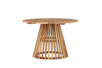 Lumpur eettafel ø120*75 - teaklook