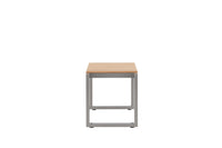 Zenia bank 100cm - acacia / zink