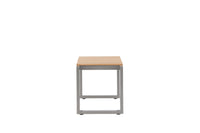 Zenia bank 100cm - acacia / zink