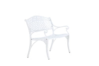 Mafra bank - witte metaal