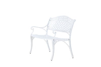 Mafra bank - witte metaal