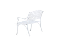 Mafra bank - witte metaal