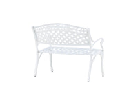 Mafra bank - witte metaal