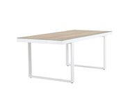 Merlo eettafel - wit / whitewash
